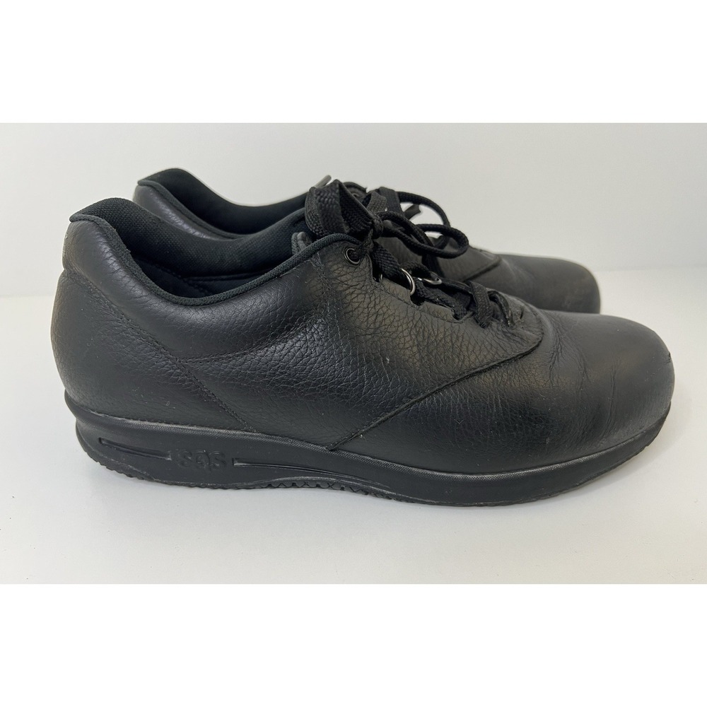 SAS Liberty Leather Walking Shoe Black Slip Resistant USA Women's US 8.5 Wide